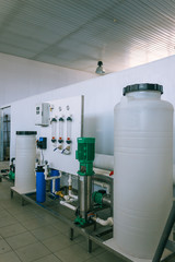 installation of industrial membrane devices