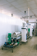 installation of industrial membrane devices