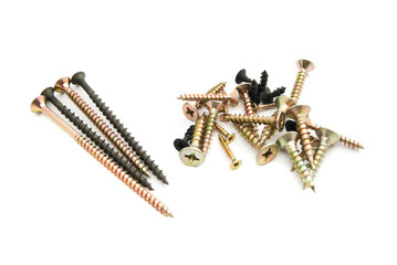 heap of different screws