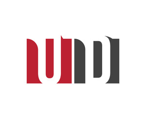 UD red square letter logo for data, developer, design, department, delivery, digital