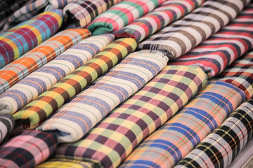 Plaid Style Fabric