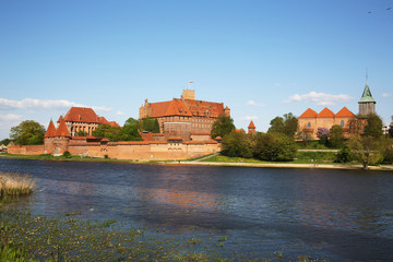 Naklejka na ściany i meble Malbork Castle Poland