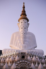Buddha statue in Wat Pha Sorn Kaew in Thailand