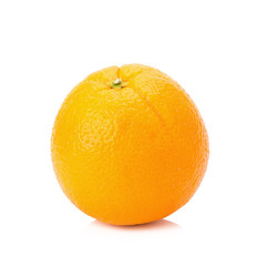 Orange fruit isolated on white