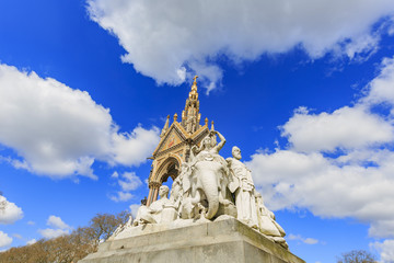 Beautiful landscape around Hyde Park
