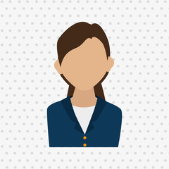 business person avatar  design 