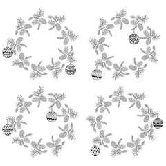 C-mas wreaths