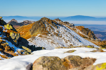 Fototapeta na wymiar Winter view of High Tatra Mountains, Poland