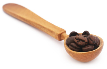 Roasted coffee beans