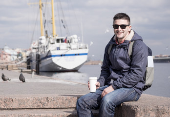 Obraz premium Portrait of young man