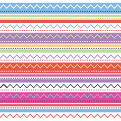 Seamless border pattern