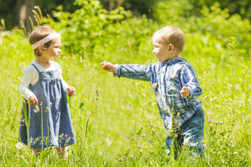 Boy and girl