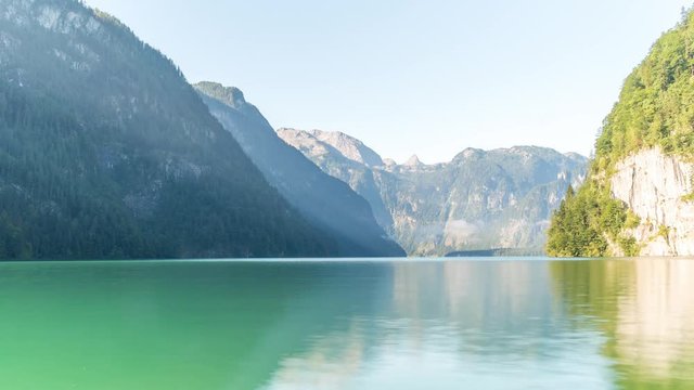 Zeitraffer K&ouml;nigssee Berchtesgaden