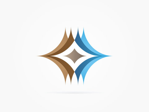 Abstract Fusion Logo