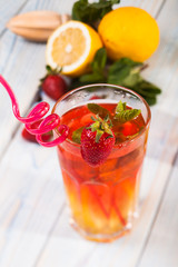The Strawberry lemonade
