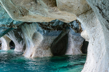 Cuevas de Mármol en el lago General Carrera (Chile)