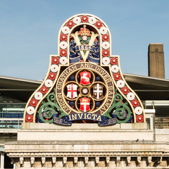 London Chatham and Dover train arms 