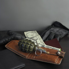 Wallet And Bomb