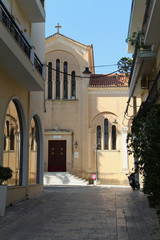 Fototapeta premium Church Mitropoli, Greece, Zakynthos, Zakynthos Island/Church Mitropoli Zakynthos Town Centre