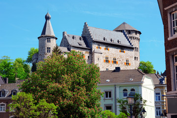 Fototapeta na wymiar Burg in Stolberg im Rheinland
