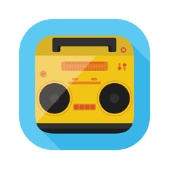 Tape Recorder Isolated Icon