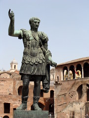 Fototapeta na wymiar Caesar first emperor of Rome