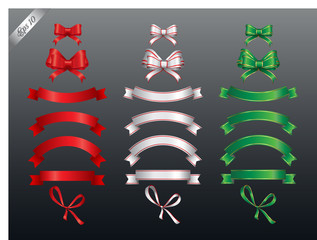 Vector ribbons and vector bows