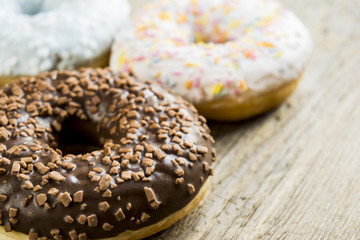 sweet donuts for breakfast