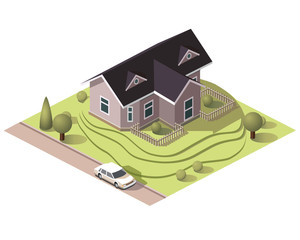 Set tiles vector buildings