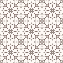 Abstract pattern illustration in arabian style