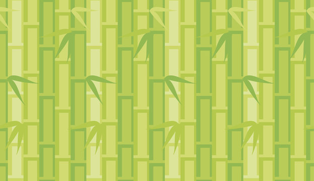 vector illustration of bamboo background © galyna_p