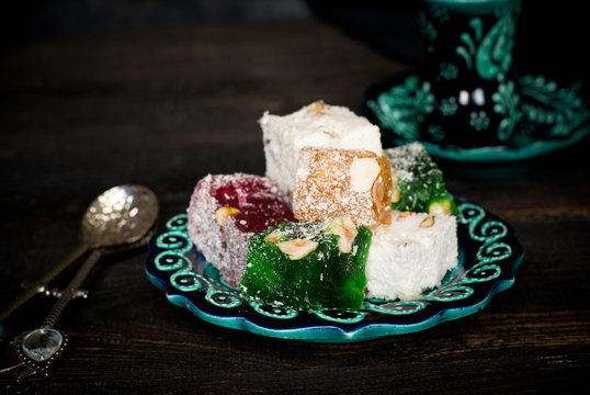 Traditional Turkish  delight