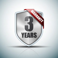 3 years warranty