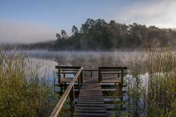 Obraz premium wooden bridge