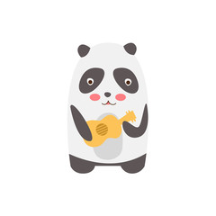 Panda Playing Guitar