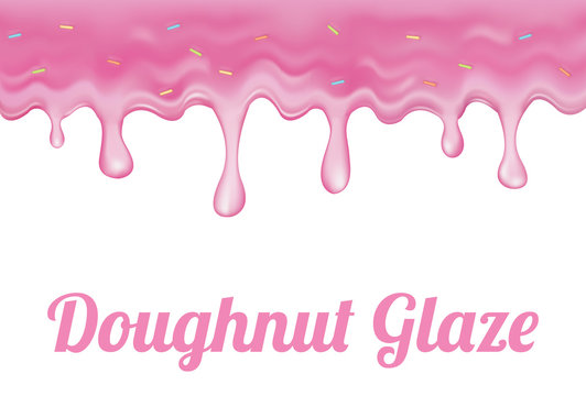 Pink Doughnut glaze © Natchapon