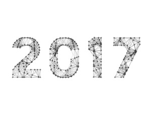 Illustration of number 2017
