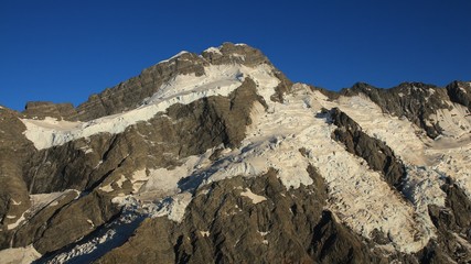 Tuckett and Frind Glacier, Mt Brunner