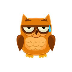 Brown Owl In Cold Sweat