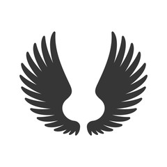Wing Icon. Vector
