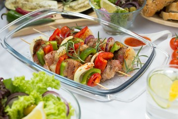 Food for barbecue