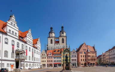 Fototapeta na wymiar Lutherstadt Wittenberg