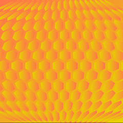 абстрактный красно-желтый фон, векторная иллюстрация