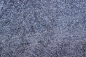 Jeans fabric, denim background.