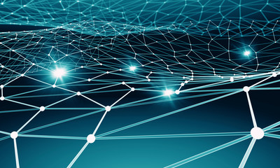 Social nets and networking concept 