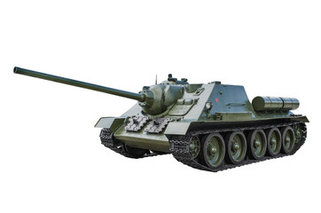  Soviet 85 mm self-propelled gun SU–85