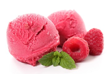raspberry ice cream