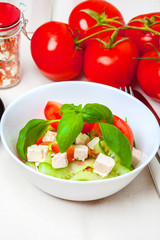 Fresh mediterranean salad.