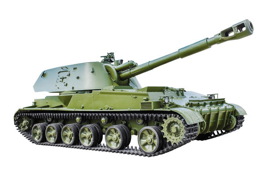 152‑mm self-propelled howitzer 2S3 "acacia" made in 1971