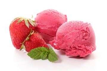 strawberry ice cream
